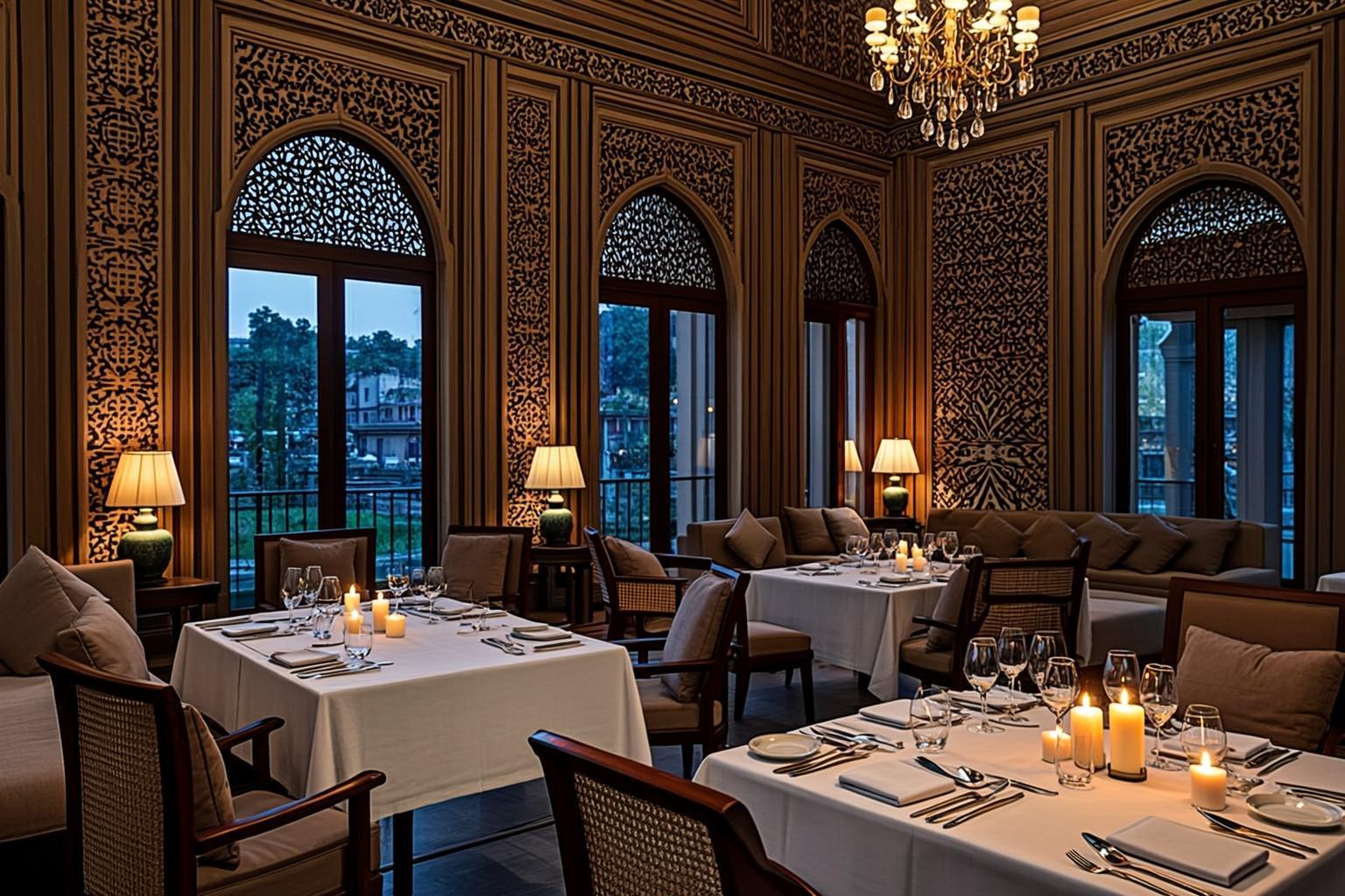 Intérieur du Restaurant ADJI MAMY DIOP — Art of Cooking